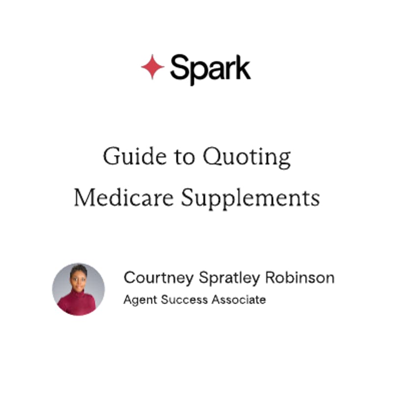 Cover Image for Guide to Quoting Medicare Supplements