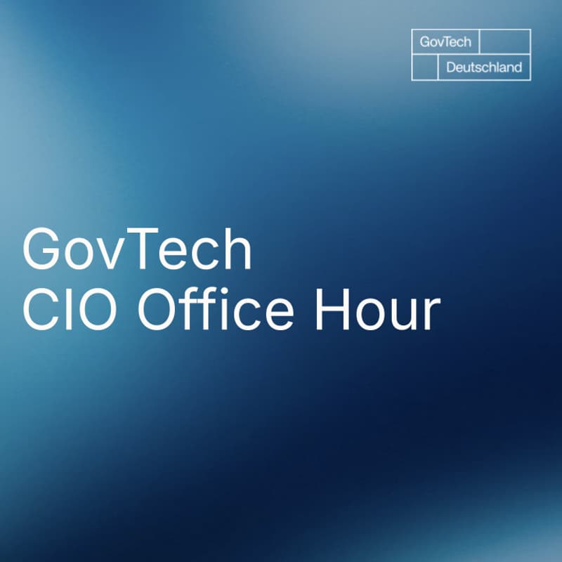 Cover Image for CIO Office Hour mit Milen Starke, CIO & CDO des Landes Thüringen