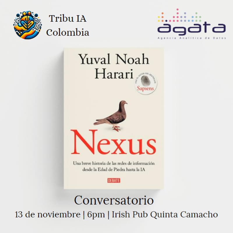 Cover Image for Nexus de Yuval Harari. Conversatorio