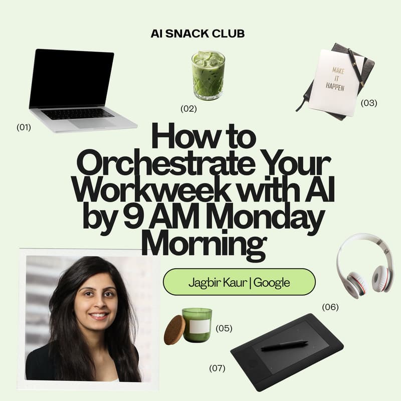 Cover Image for How to Orchestrate Your Workweek with AI by 9 AM Monday Morning