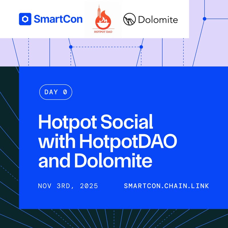 Cover Image for Day 0: Chainlink Hotpot Social with HotpotDAO and Dolomite