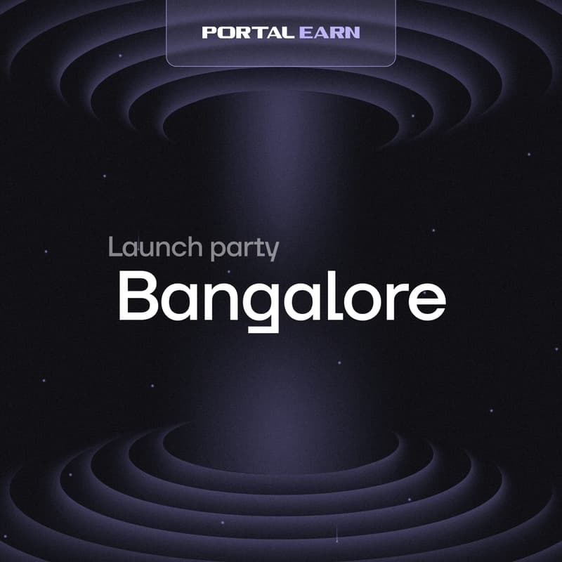 Cover Image for Portal Earn Launch Party: Bengaluru