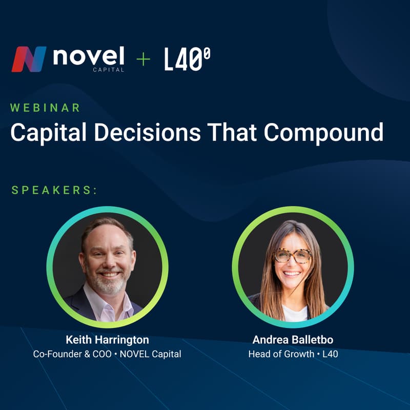 Cover Image for [Webinar] Capital decisions that compound - a session for SaaS founders