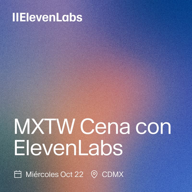 Cover Image for MXTW Cena con ElevenLabs