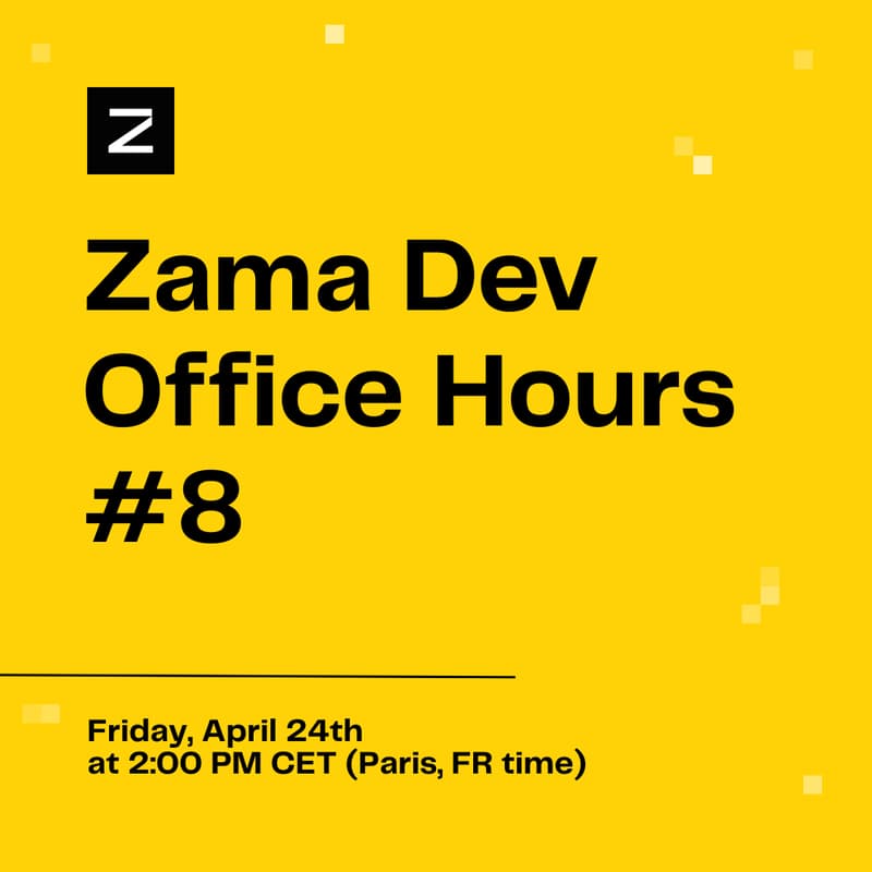 Cover Image for Zama Dev Office Hours #8