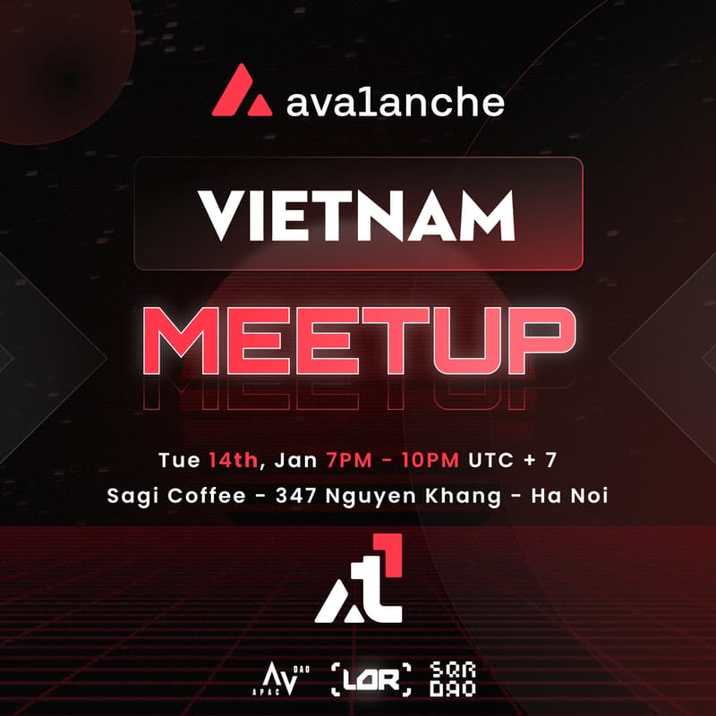 Cover Image for Avalanche Meetup: Hanoi, Vietnam