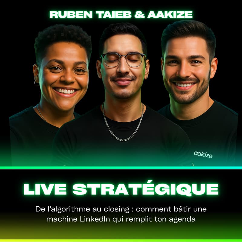 Cover Image for De l’algorithme au closing : bâtir une machine LinkedIn qui remplit ton agenda