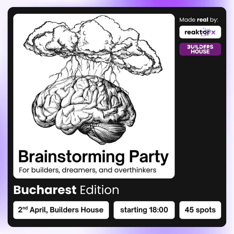 Cover Image for Brainstorming Party - Bucharest