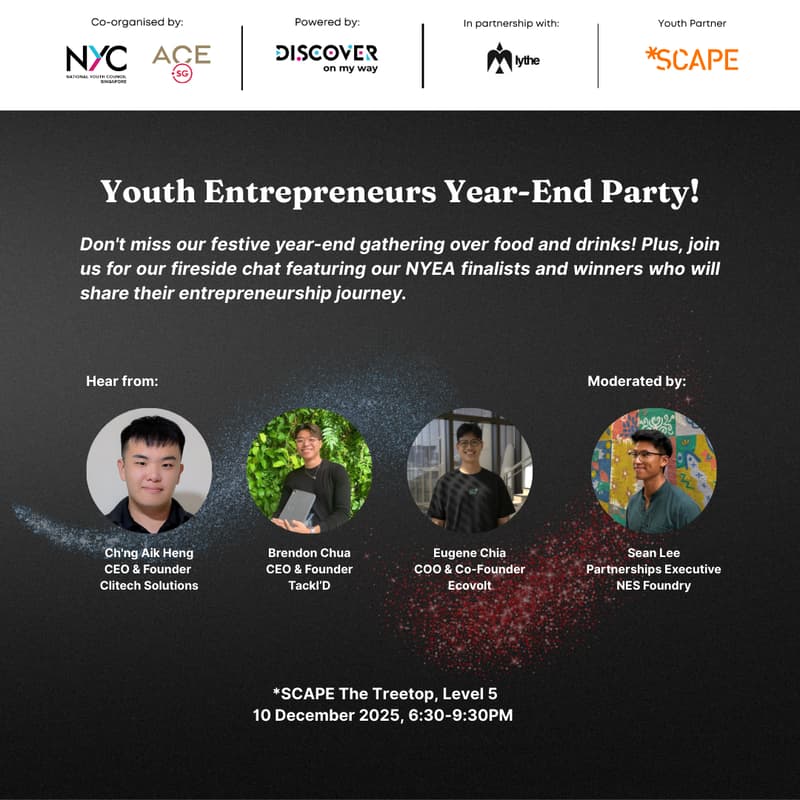 Cover Image for Youth Entrepreneurs Year-End Party