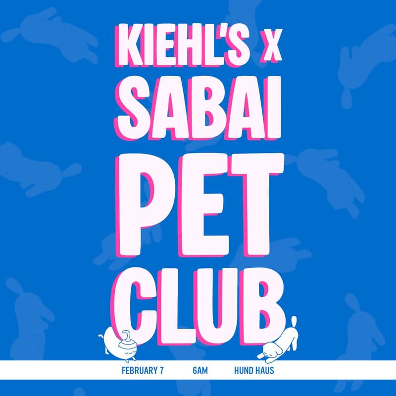 Cover Image for Kiehl's x Sabai Pet Club at HUND HAUS