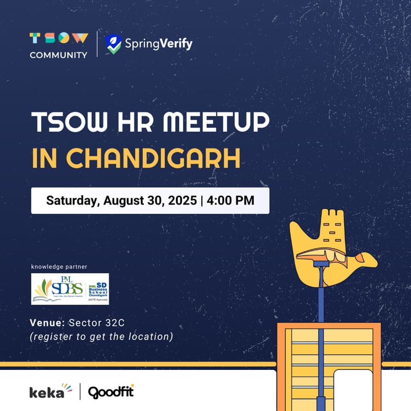 Cover Image for TSOW HR Meetup in Chandigarh