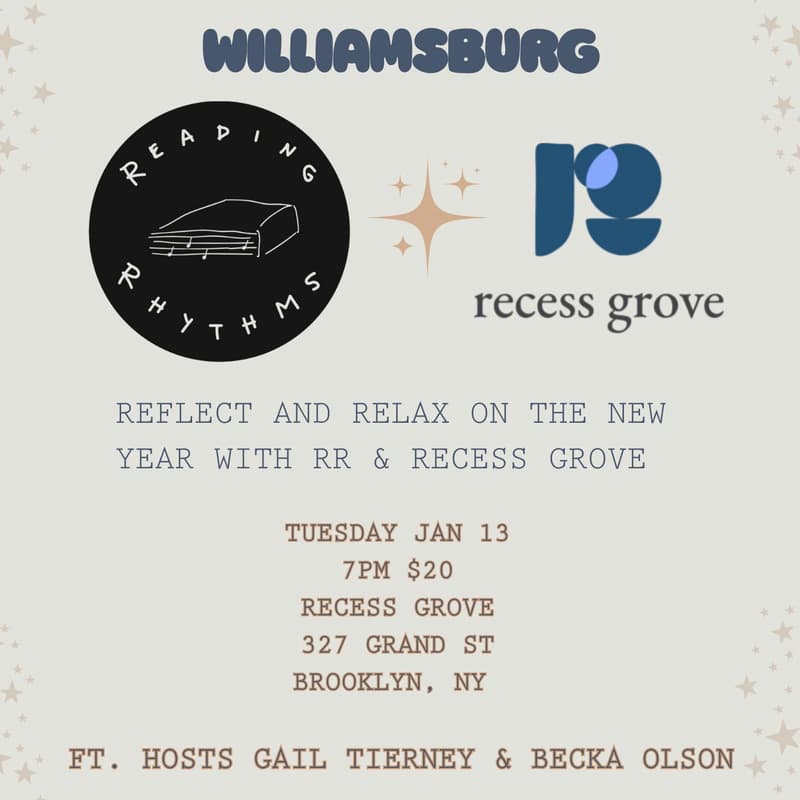 Cover Image for Reading Rhythms Williamsburg: January 13th