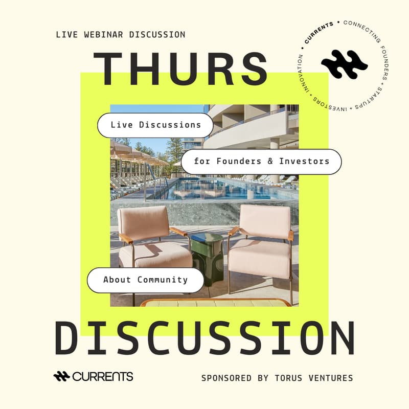 Cover Image for Live Webinar | Community Is the New Capital by Currents