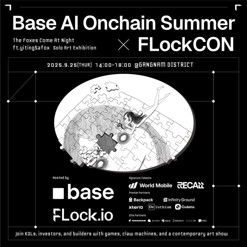Cover Image for Base AI Onchain Summer x FLockCON