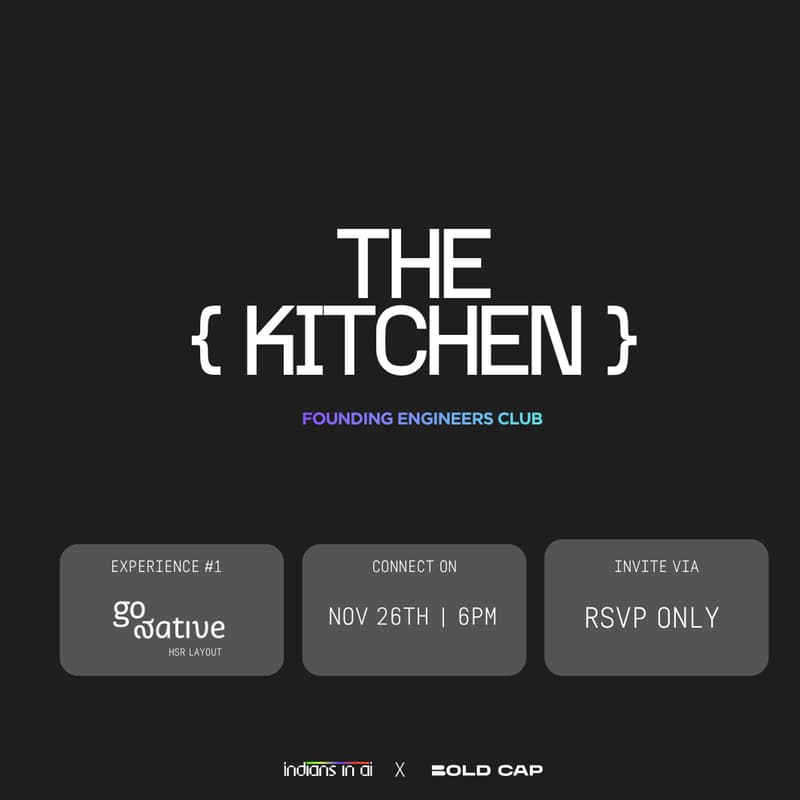 Cover Image for The Kitchen #1: Founding AI Engineers Club Kickoff Experience