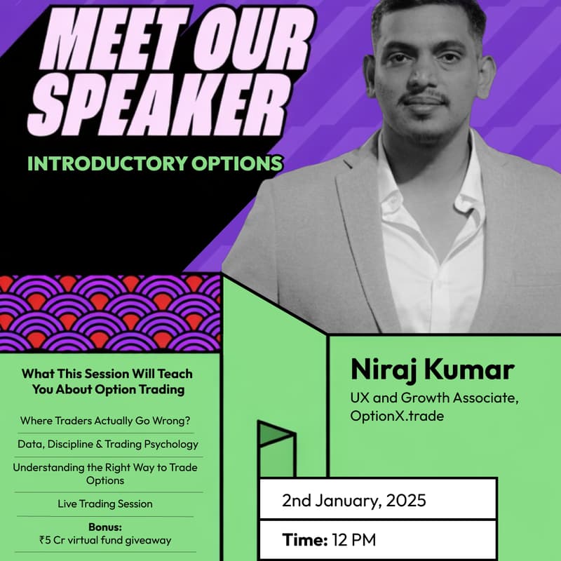 Cover Image for Options Trading Decoded: Execution, Discipline & Live Markets