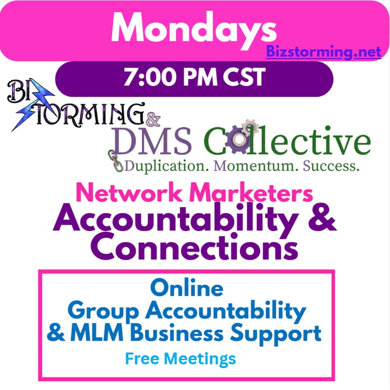 Cover Image for Network Marketers Accountability & Connections