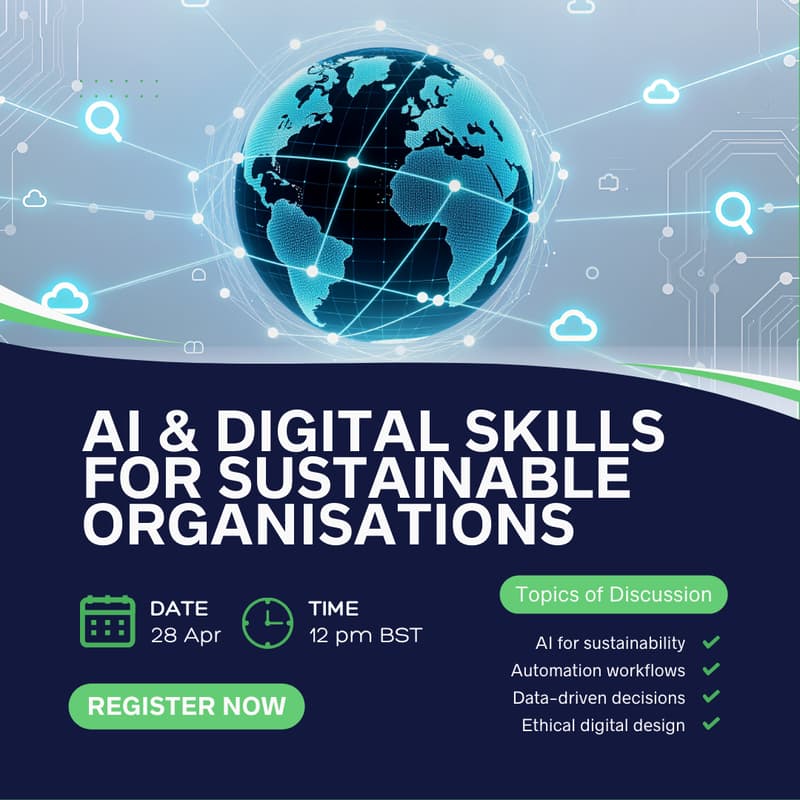 Cover Image for AI & Digital Skills for Sustainable Organisations