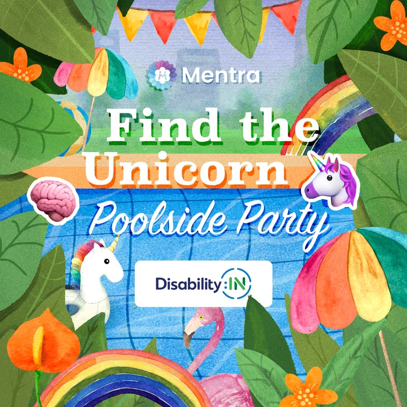 Cover Image for 🧠 “Find the Unicorn”  🦄 Poolside Party Organized by Mentra 🏝️