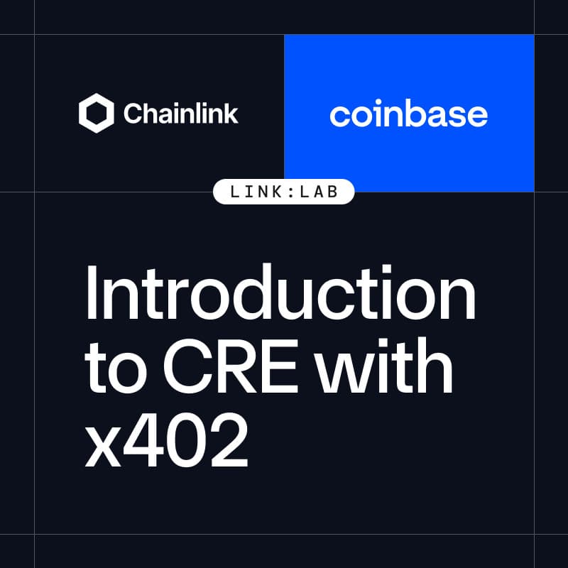Cover Image for LinkLab Masterclass: Intro to Chainlink Runtime Environment (CRE) with x402