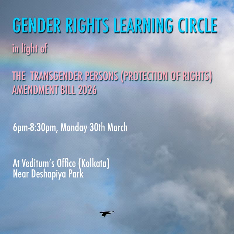Cover Image for Gender Rights Learning Circle - 30th March 2026