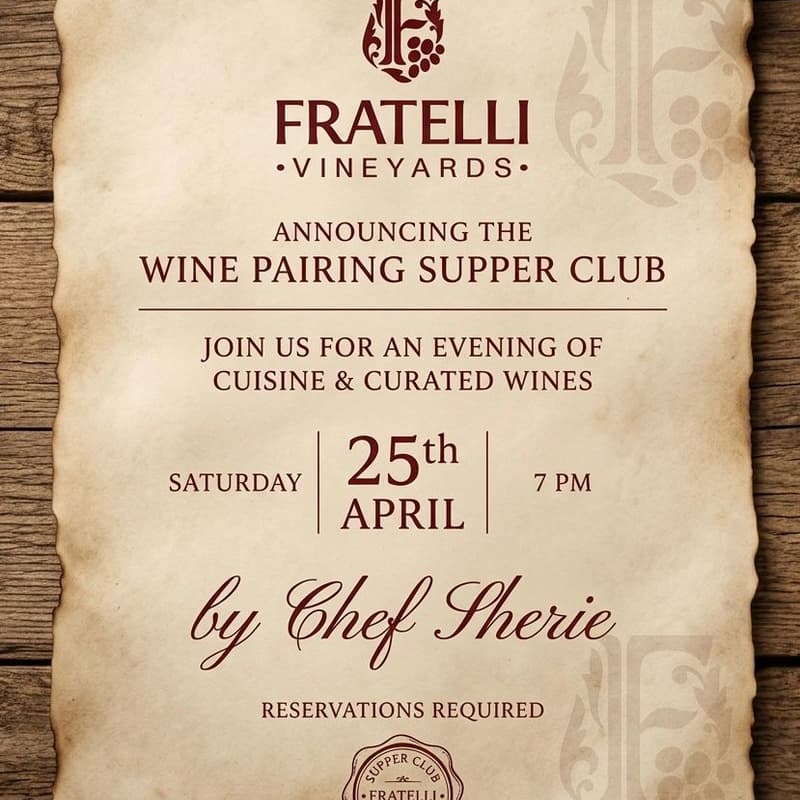 Cover Image for A Supper Club Evening to Remember