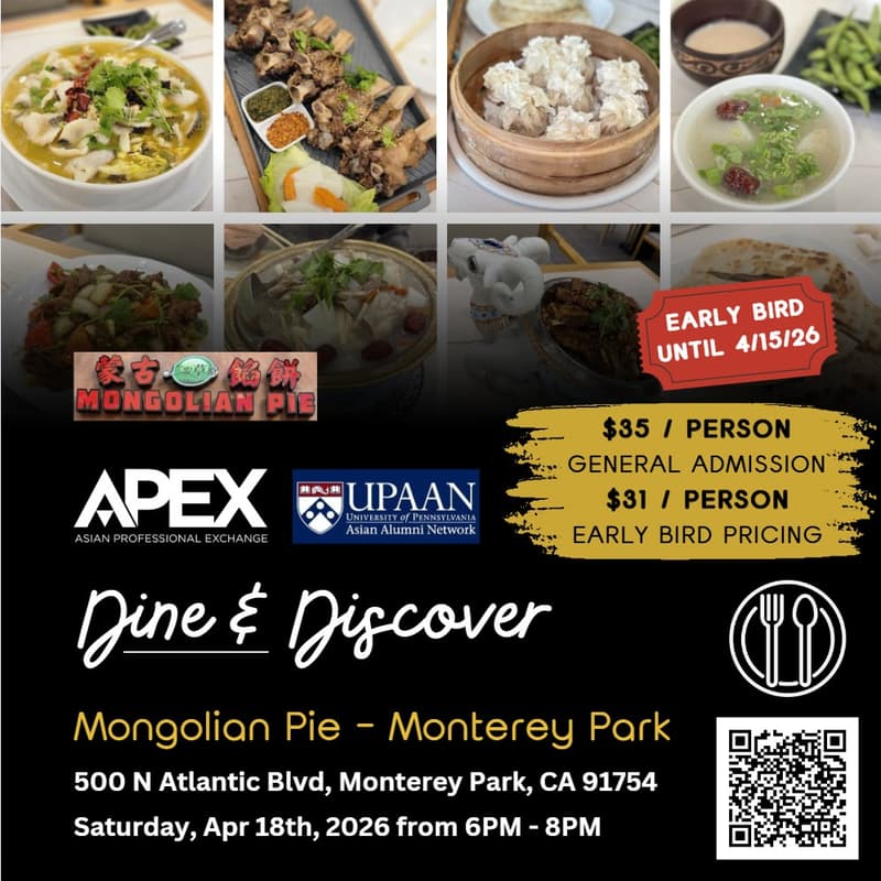 Cover Image for APEX Dine & Discover: MONGOLIAN PIE