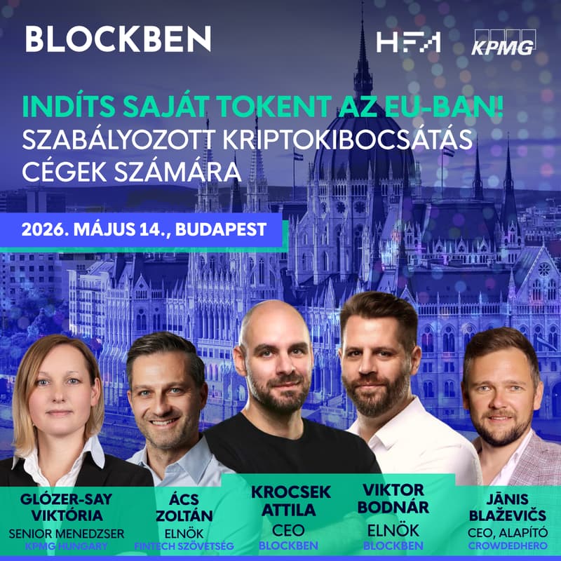 Cover Image for BlockBen: Indíts saját tokent az EU-ban! Szabályozott kriptokibocsátás cégek számára
