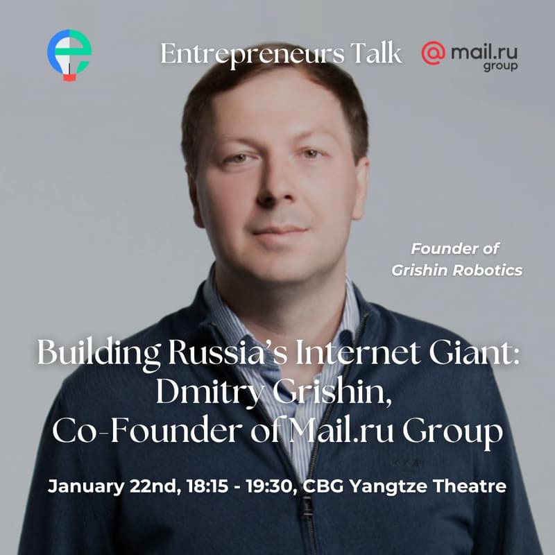 Cover Image for 🚀 Building Russia’s Internet Giant: Dmitry Grishin, Co-Founder of Mail.ru Group