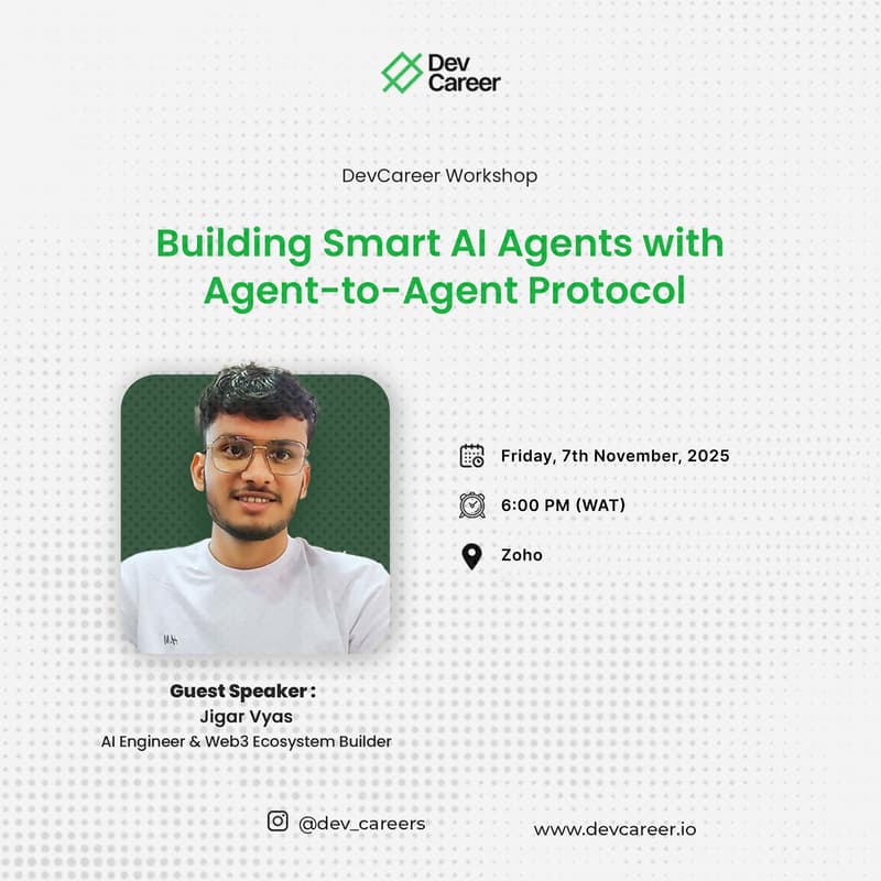 Cover Image for Building Smart AI Agents with Agent-to-Agent Protocol