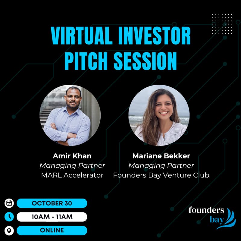Cover Image for Founders Bay: Virtual Investor Pitch Session