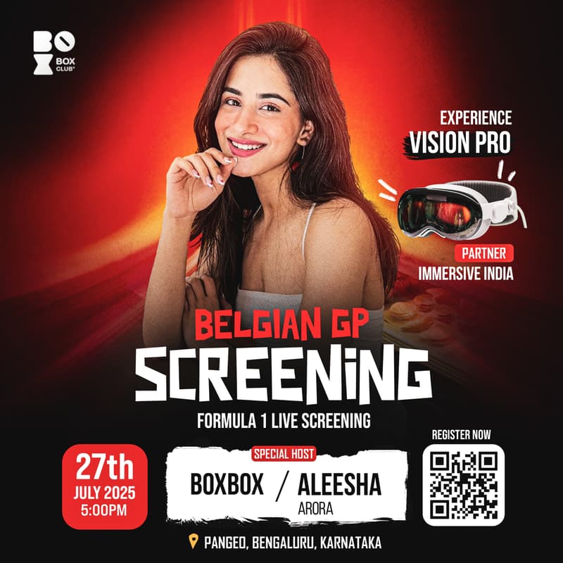 Cover Image for Belgian GP Screening by Box Box Club