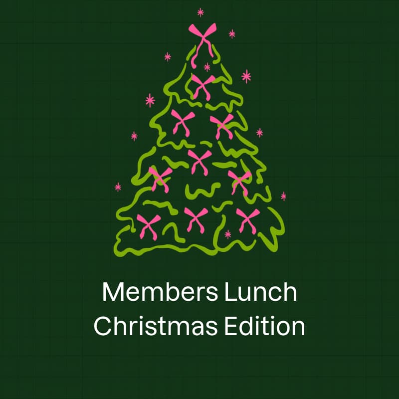 Cover Image for Members Lunch; Christmas Edition