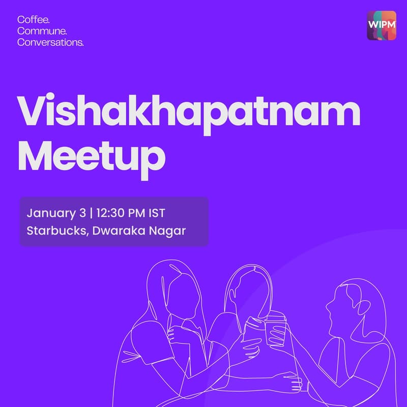 Cover Image for WIPM Coffee Commune | Visakhapatnam Marketing Meetup