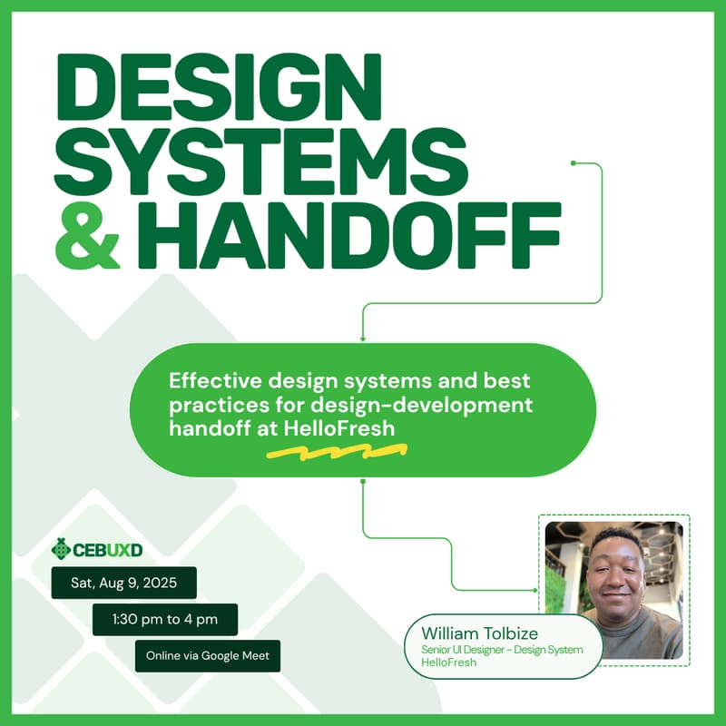 Cover Image for Design Systems & Handoff