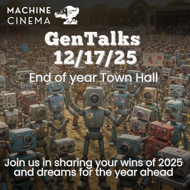 Cover Image for Machine Cinema GenTalks: End of Year Town Hall