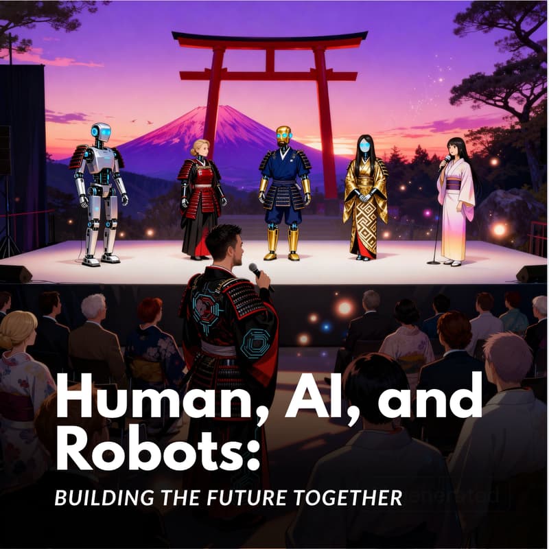 Cover Image for Humans, AI, and Robots: Building the Future Together