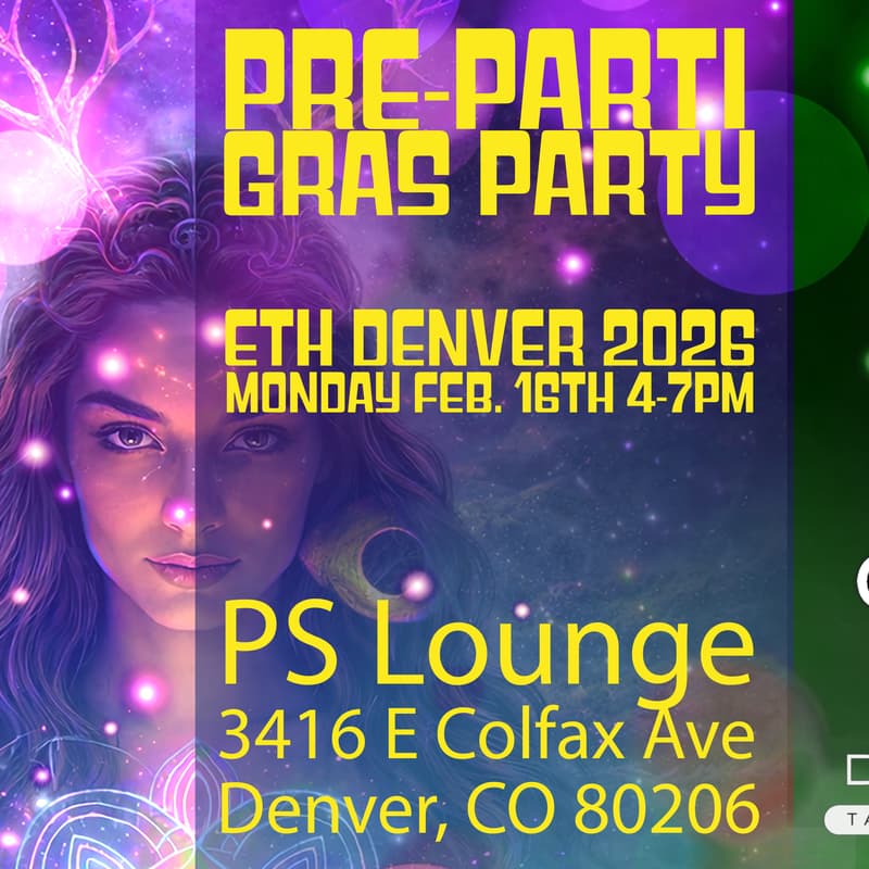 Cover Image for Pre-Parti Gras Party - ETH Denver 2026