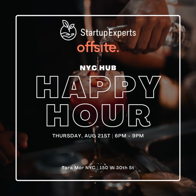 Cover Image for StartupExperts NYC: August Happy Hour