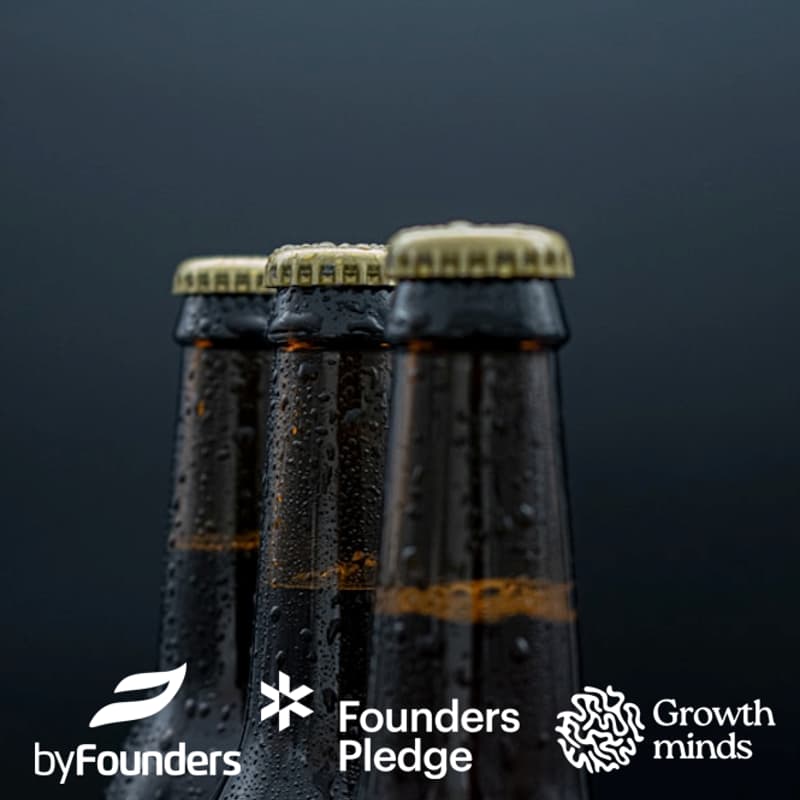 Cover Image for Founders Pledge Drinks with byFounders & Growth minds