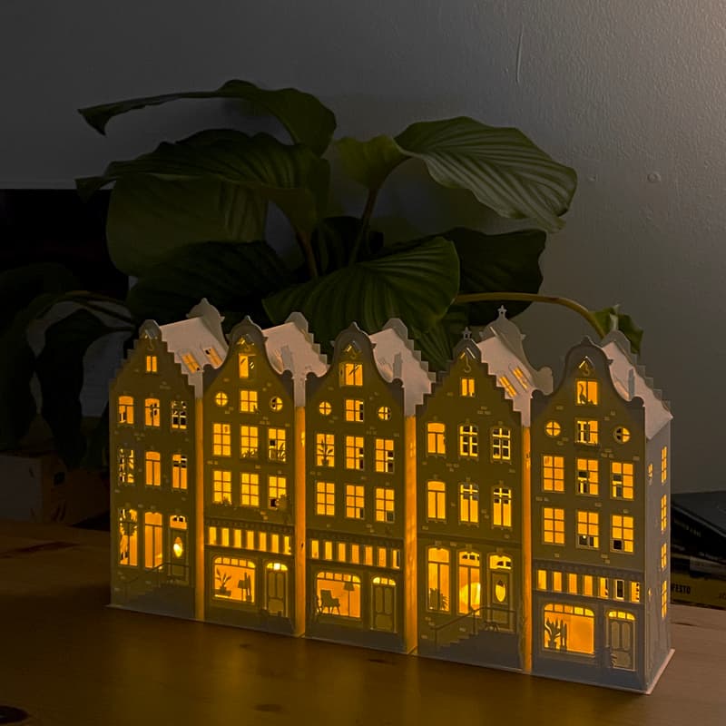 Cover Image for Papercraft Workshop | Pop-up Canal House Lantern | with paper.emi