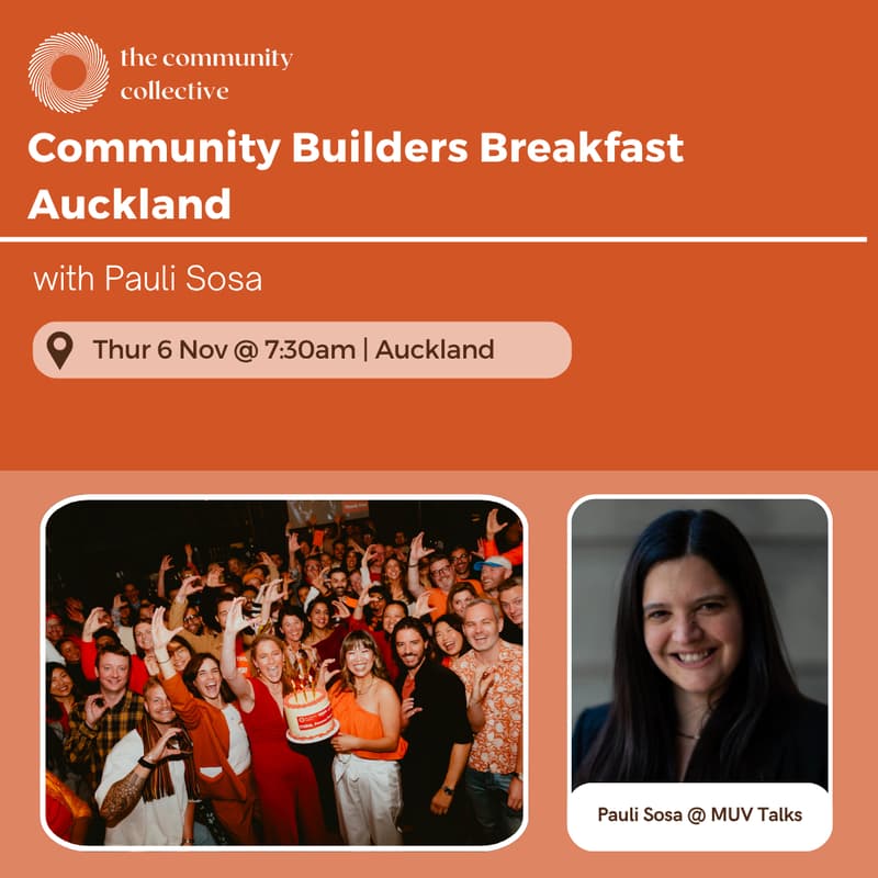 Cover Image for 🏵 Community Builders Breakfast Auckland