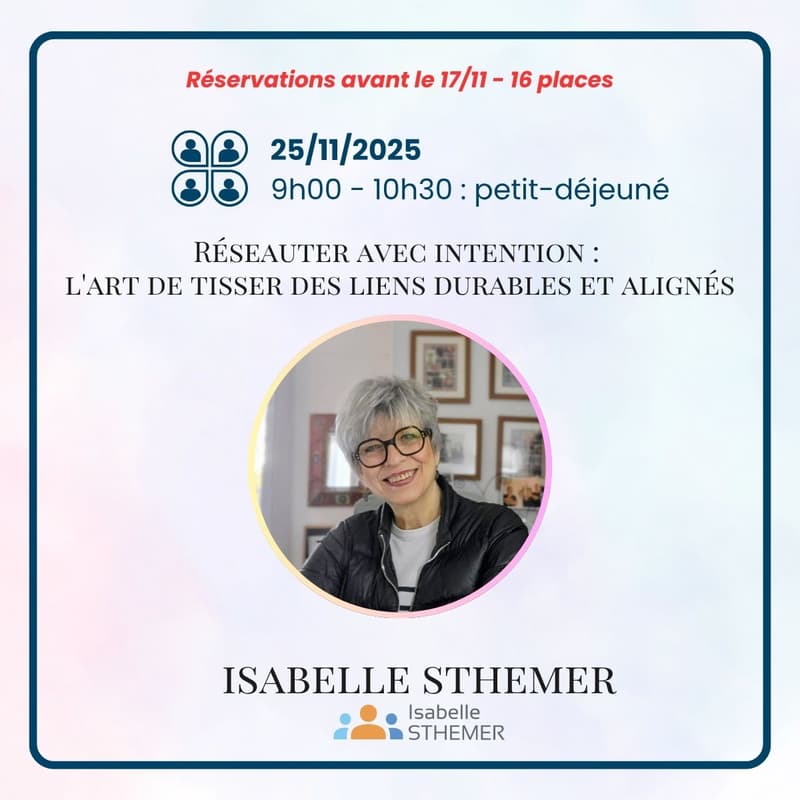 Cover Image for Réseauter avec intention : l'art de tisser des liens durables et alignés