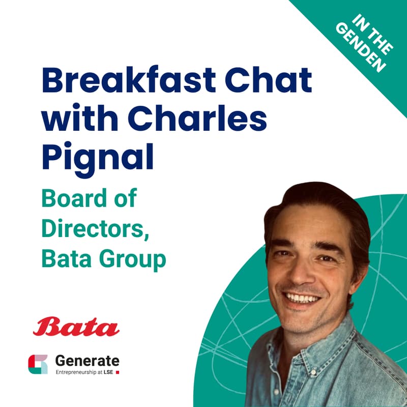 Cover Image for Breakfast Chat with Charles Pignal of the Bata Group
