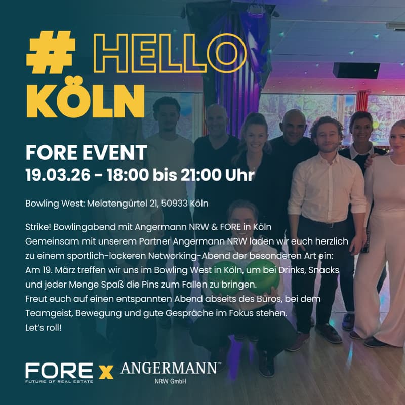 Cover Image for Bowling Event: FORE X Angermann NRW
