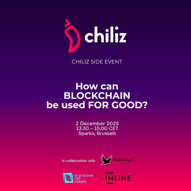 Cover Image for ‘‘How can BLOCKCHAIN be used FOR GOOD?’’ (Side room 4, upstairs)