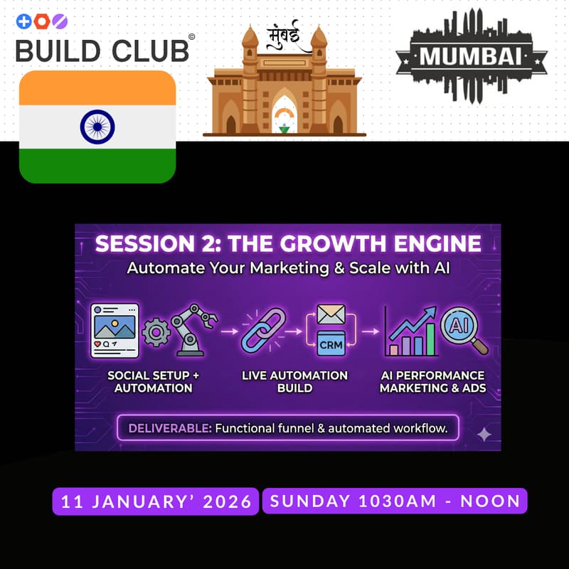 Cover Image for 🚀 AI Business Launchpad [Session 2]: The Growth Engine
