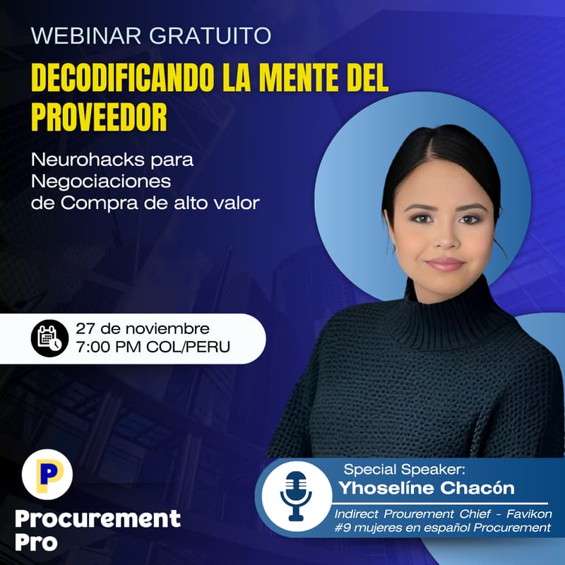 Cover Image for Decodificando la mente del proveedor