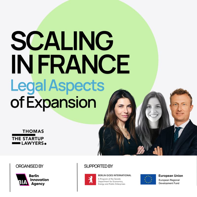 Cover Image for Scaling in France - Legal Aspect of Expansion