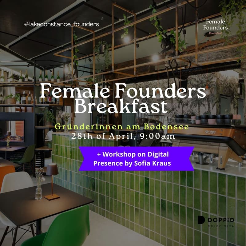 Cover Image for Female Founders Breakfast: Bodensee